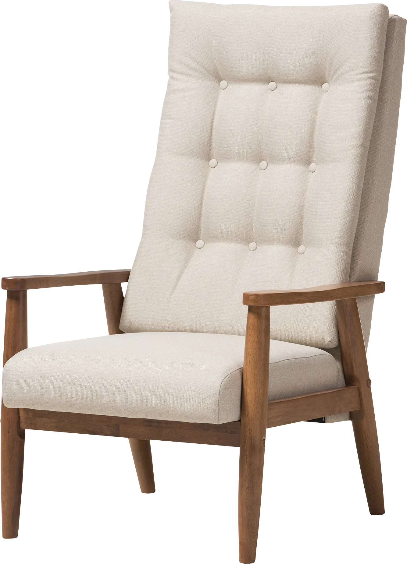 Elmshadea Beige Accent Chair - Image 1
