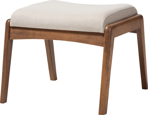 Elmshadea Beige Ottoman