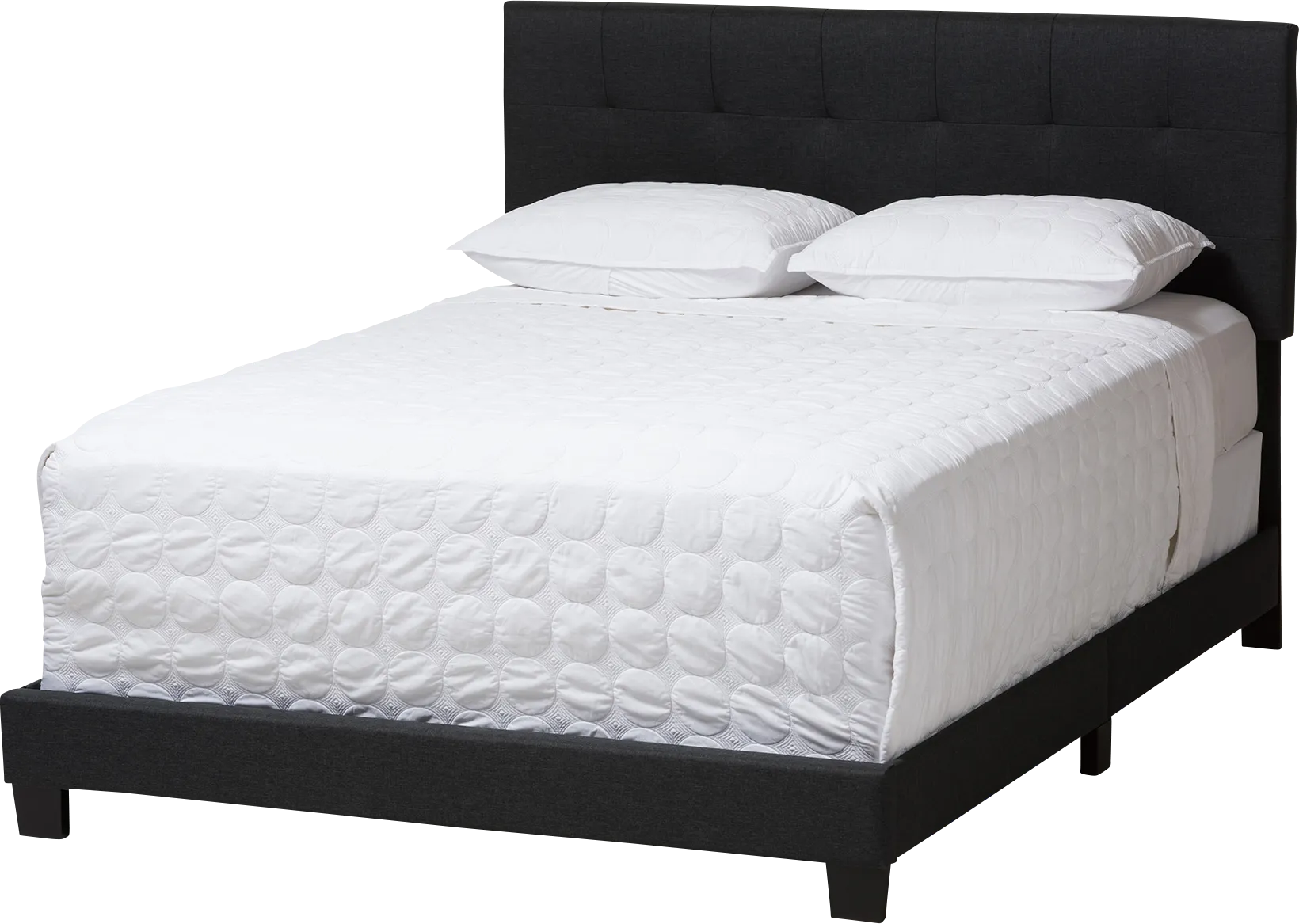 Clevesea Dark Gray Full Bed