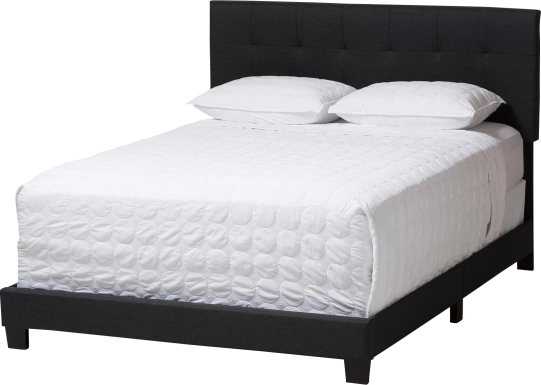 Clevesea Dark Gray Full Bed