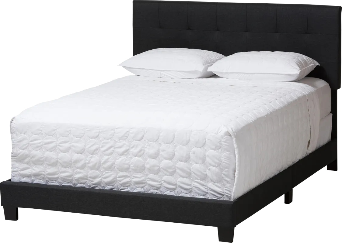 Clevesea Dark Gray Full Bed