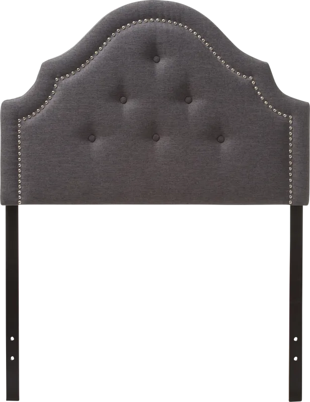 Andicei Dark Gray Twin Headboard