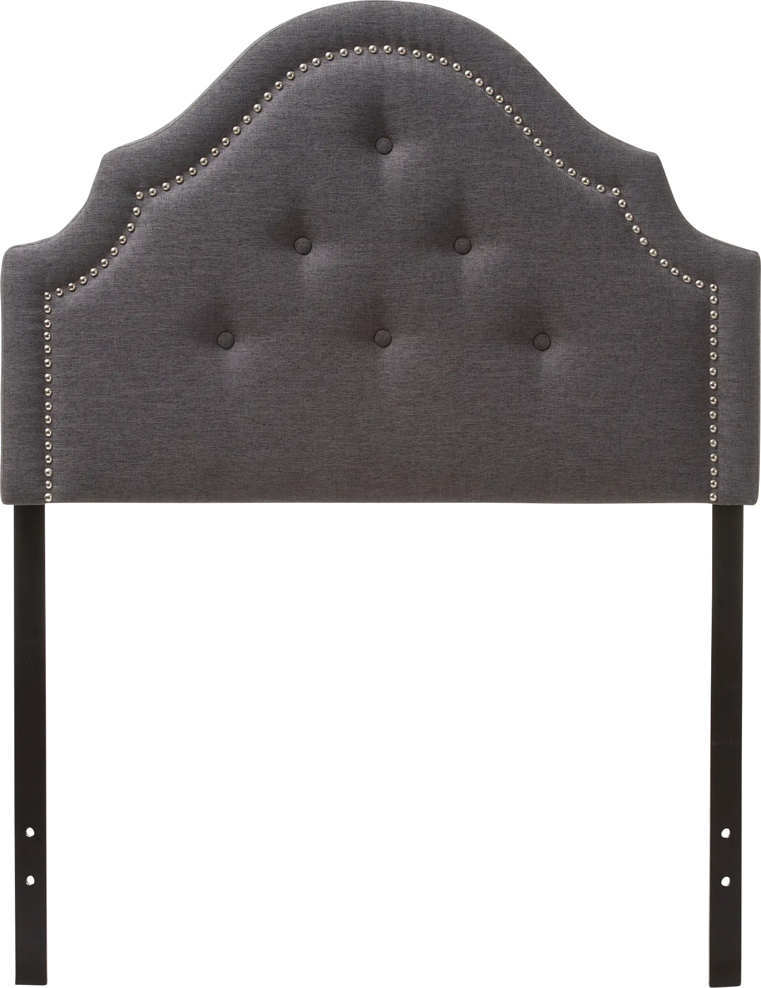 Andicei Dark Gray Twin Headboard