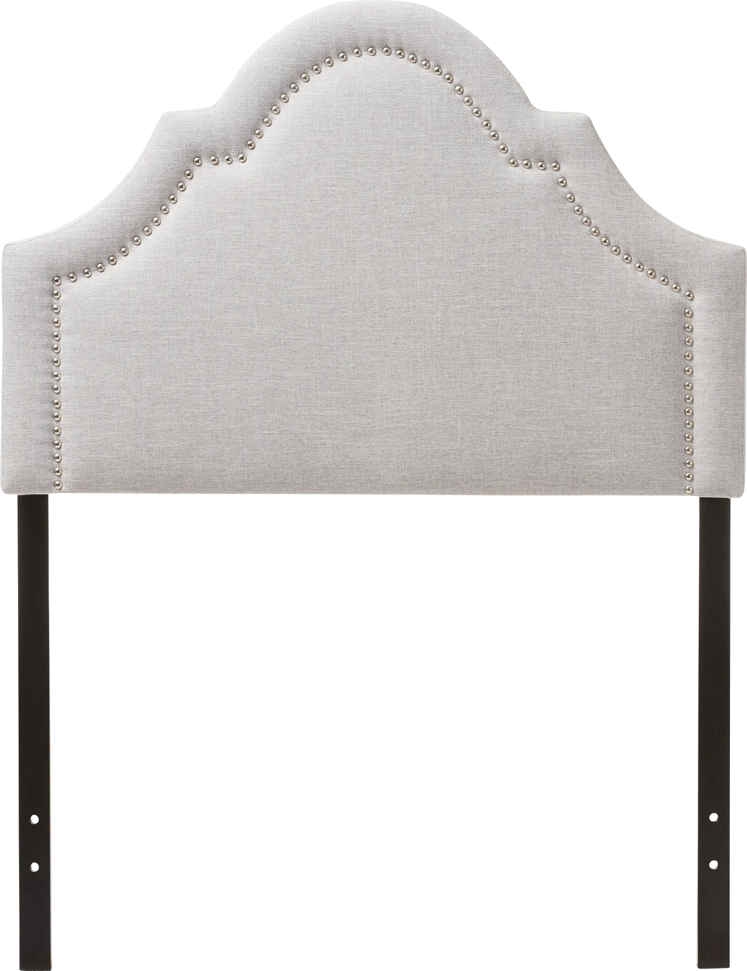 Aqualineay Gray Twin Headboard - Thumbnail - Image 1