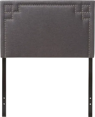 Avignona Dark Gray Twin Headboard