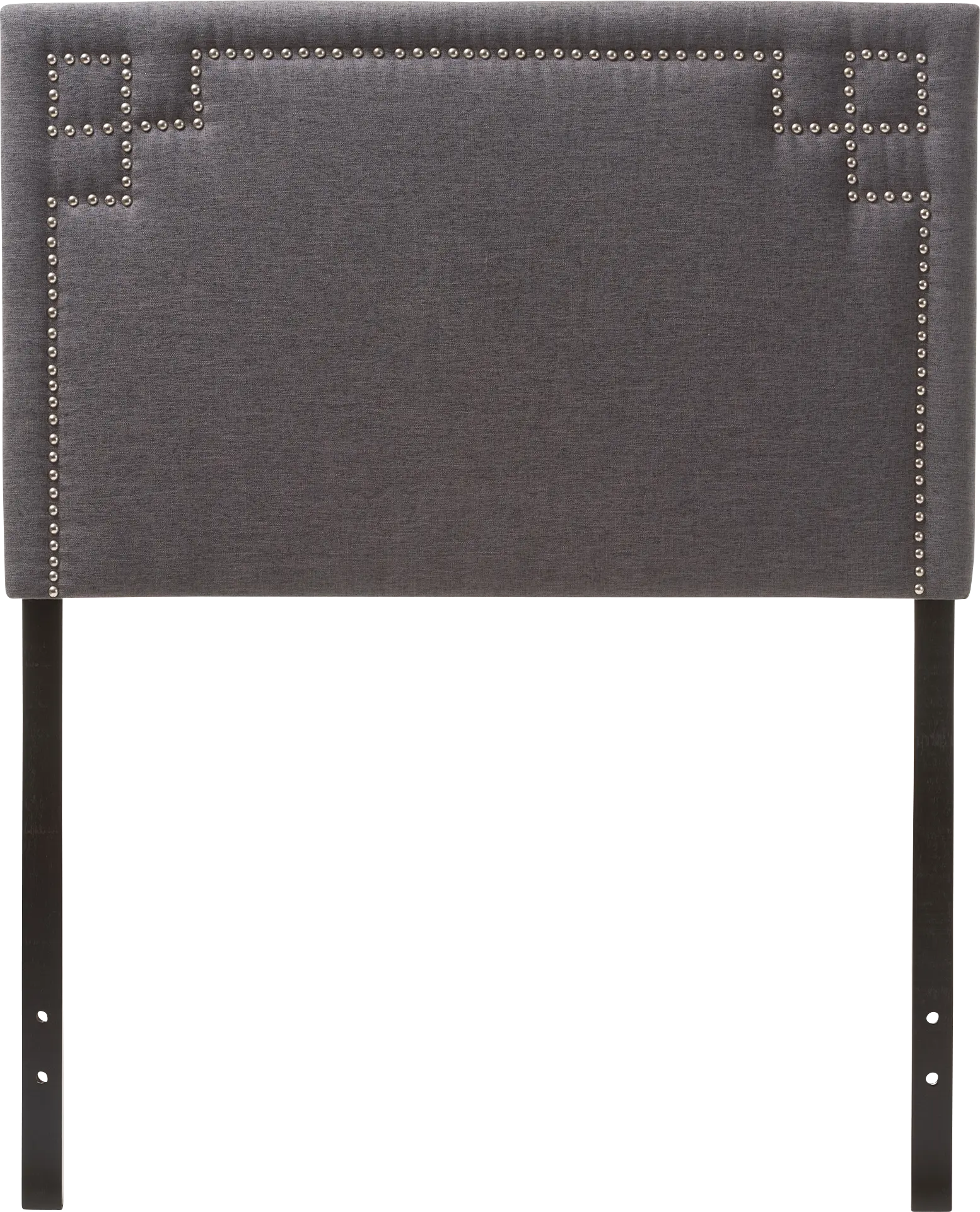 Avignona Dark Gray Twin Headboard
