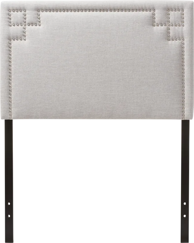 Avignona Gray Twin Headboard