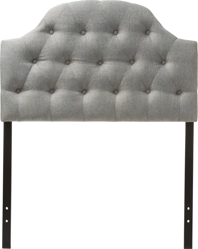 Asombra Gray Twin Headboard