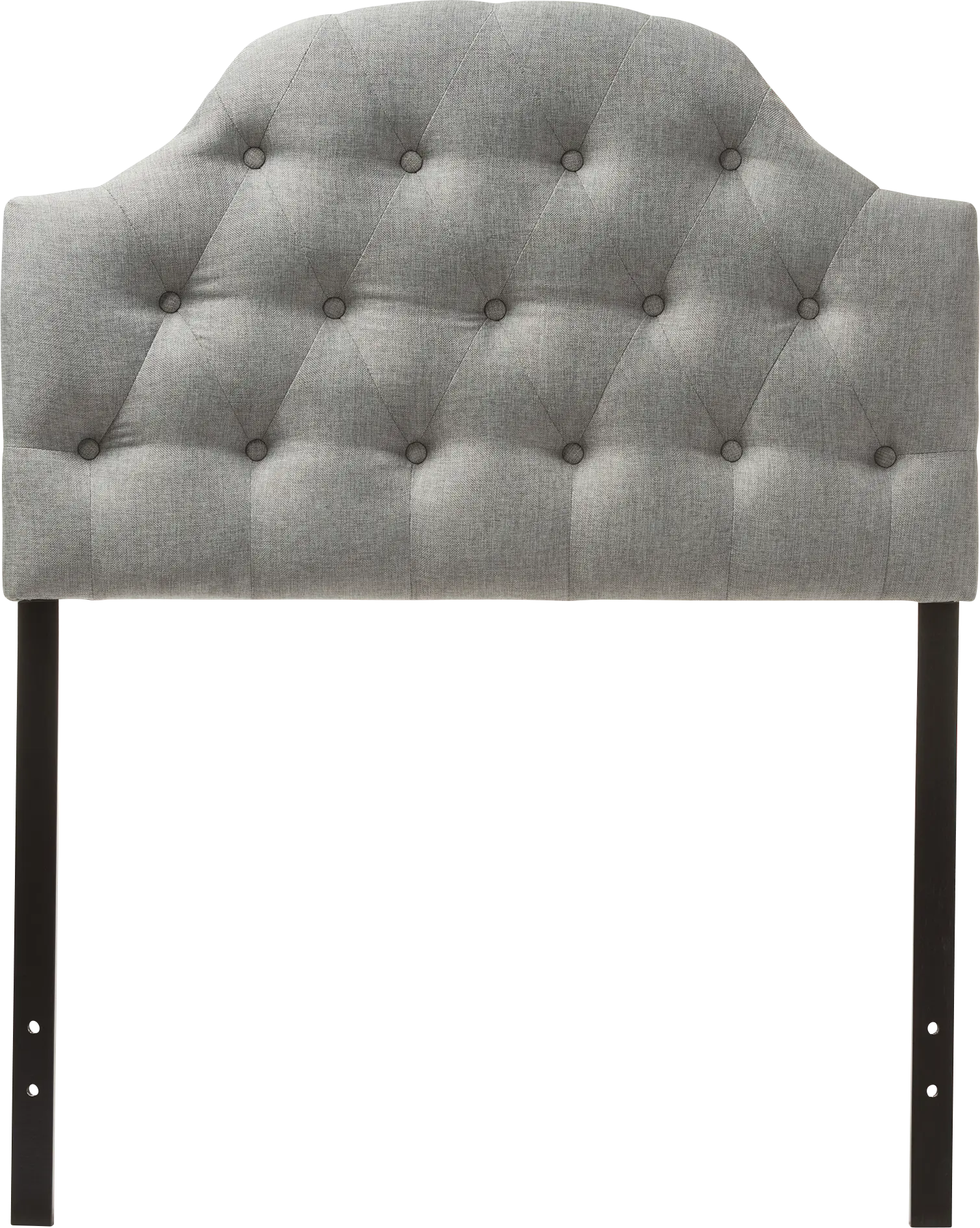 Asombra Gray Twin Headboard