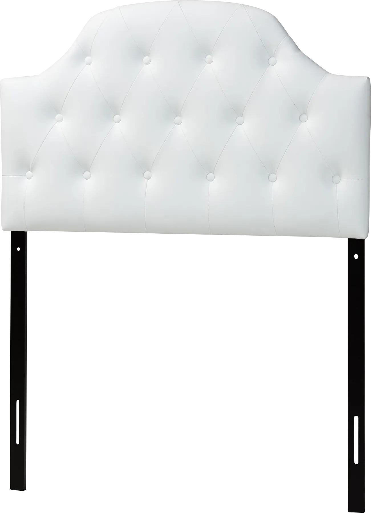 Asombra White Twin Headboard - Thumbnail - Image 1