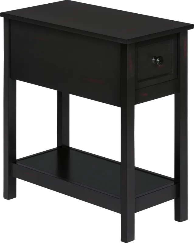 Madu Black End Table