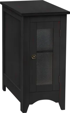 Serin Black End Table