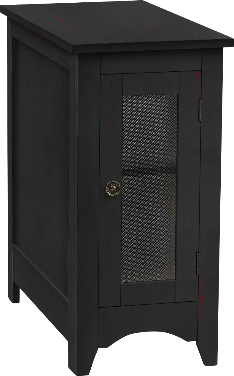 Serin Black End Table