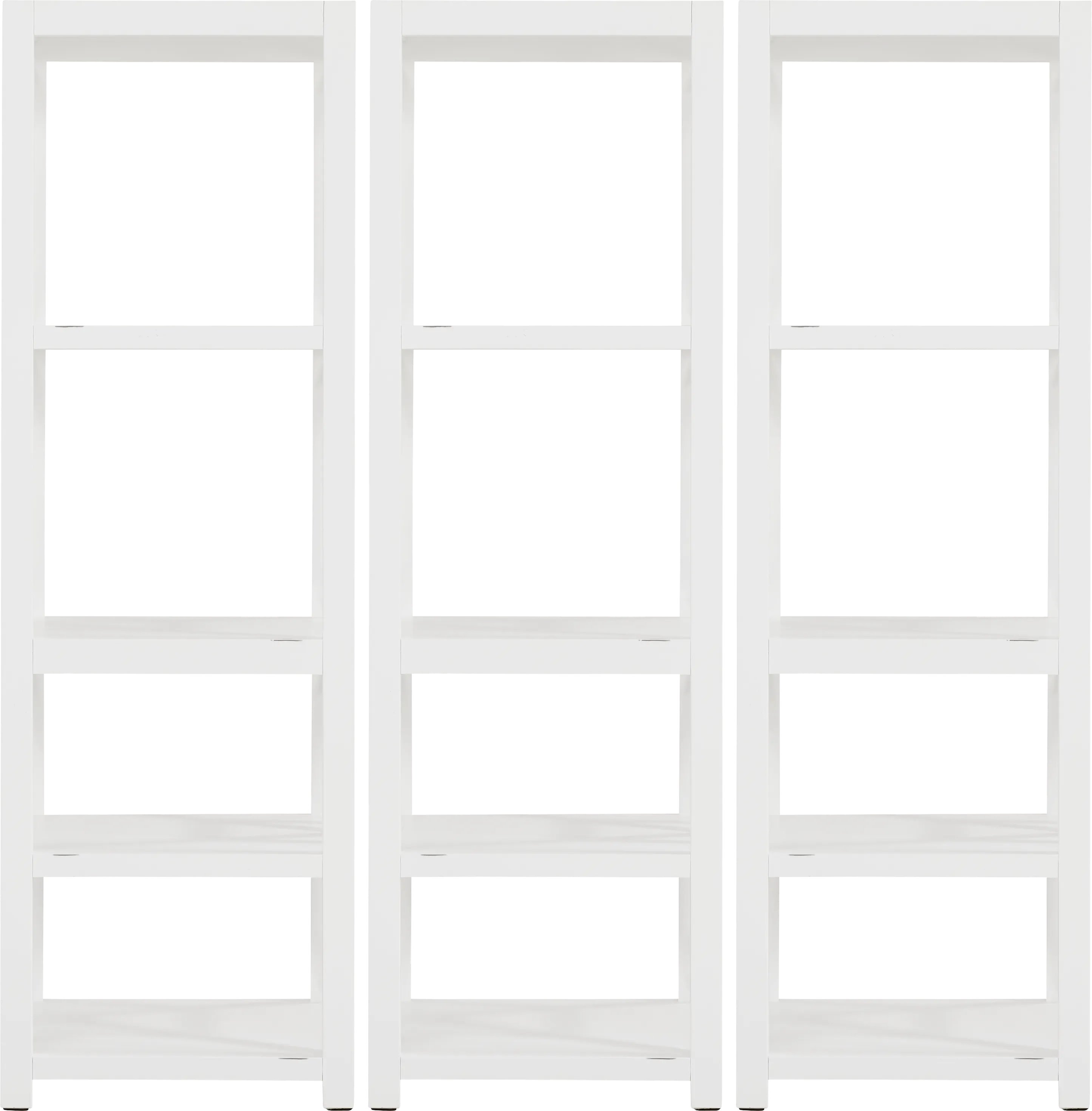 Danusa II White 3 Pc Bookcase Set - Thumbnail - Image 1