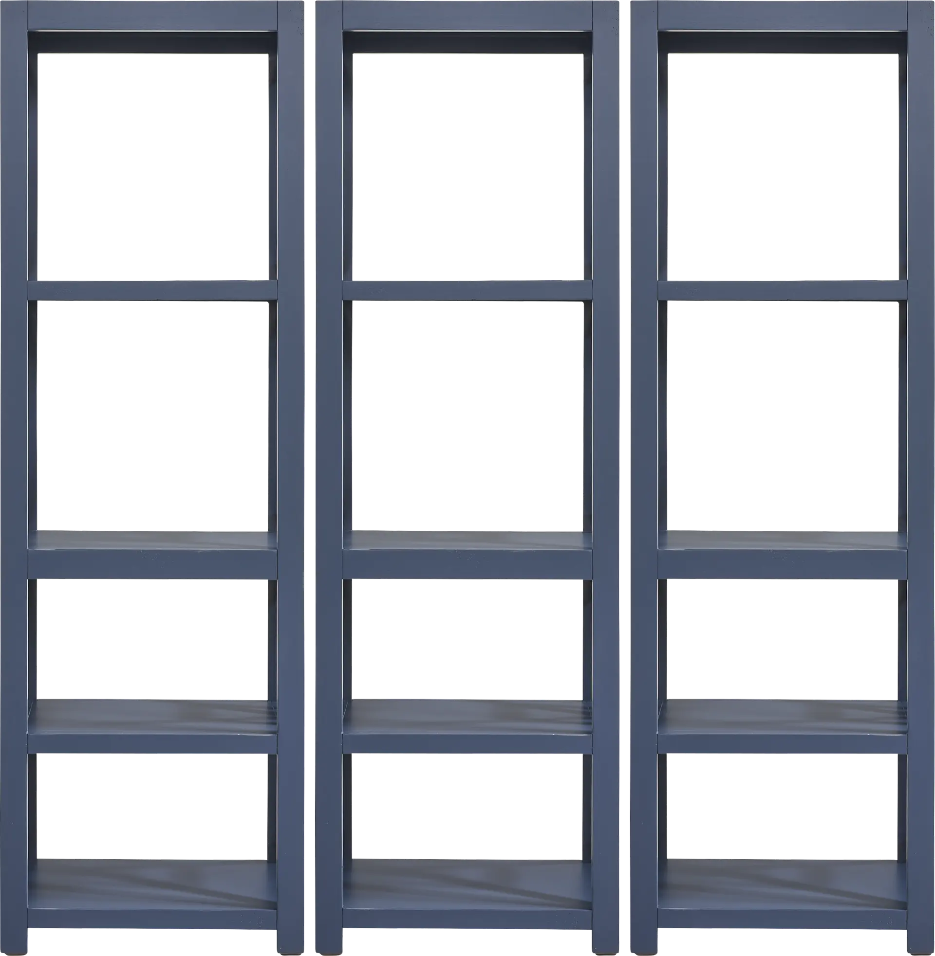 Danusa II Blue 3 Pc Bookcase Set