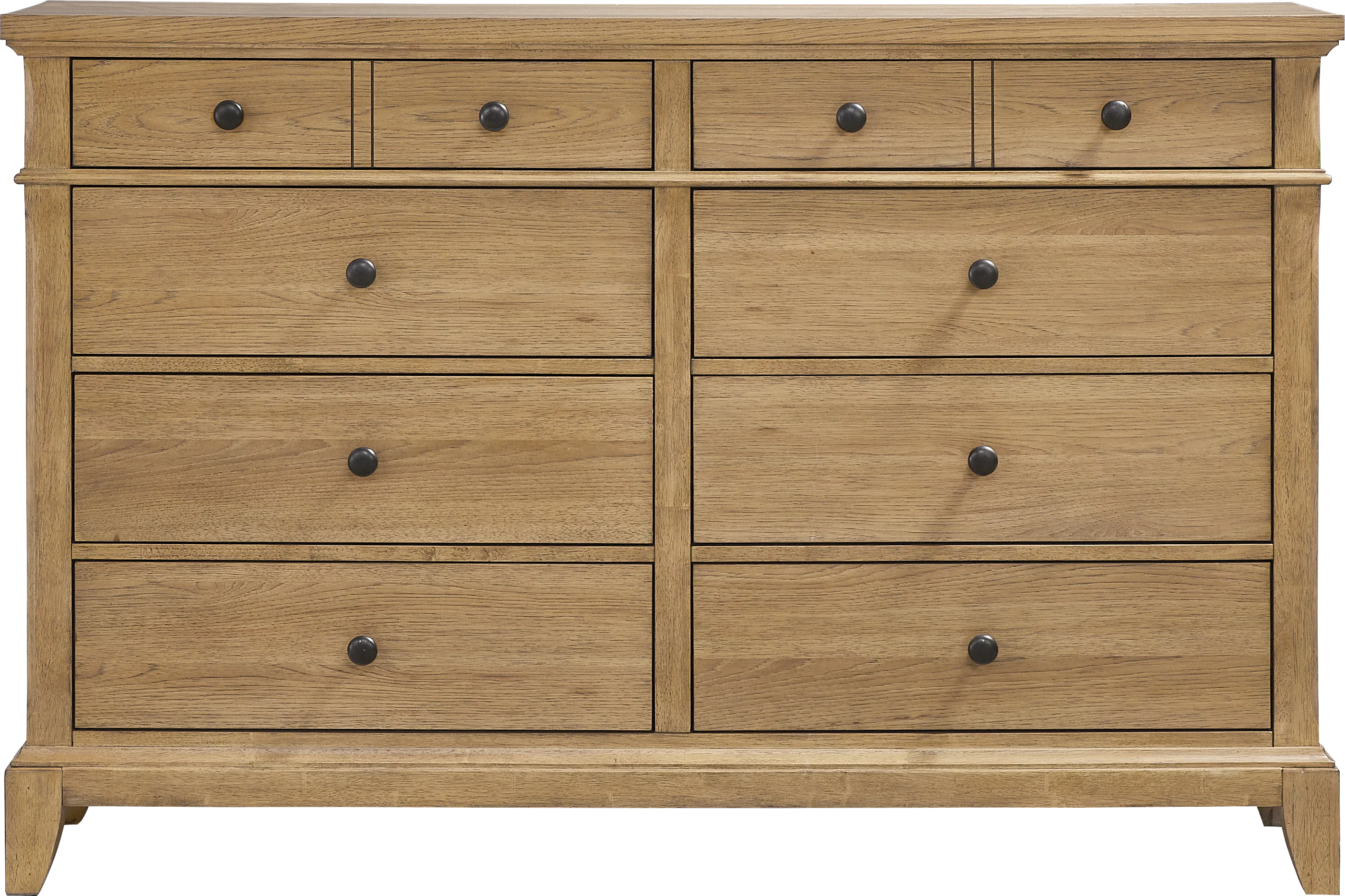 Springville Natural 7 Pc King Poster Bedroom - Thumbnail - Image 5