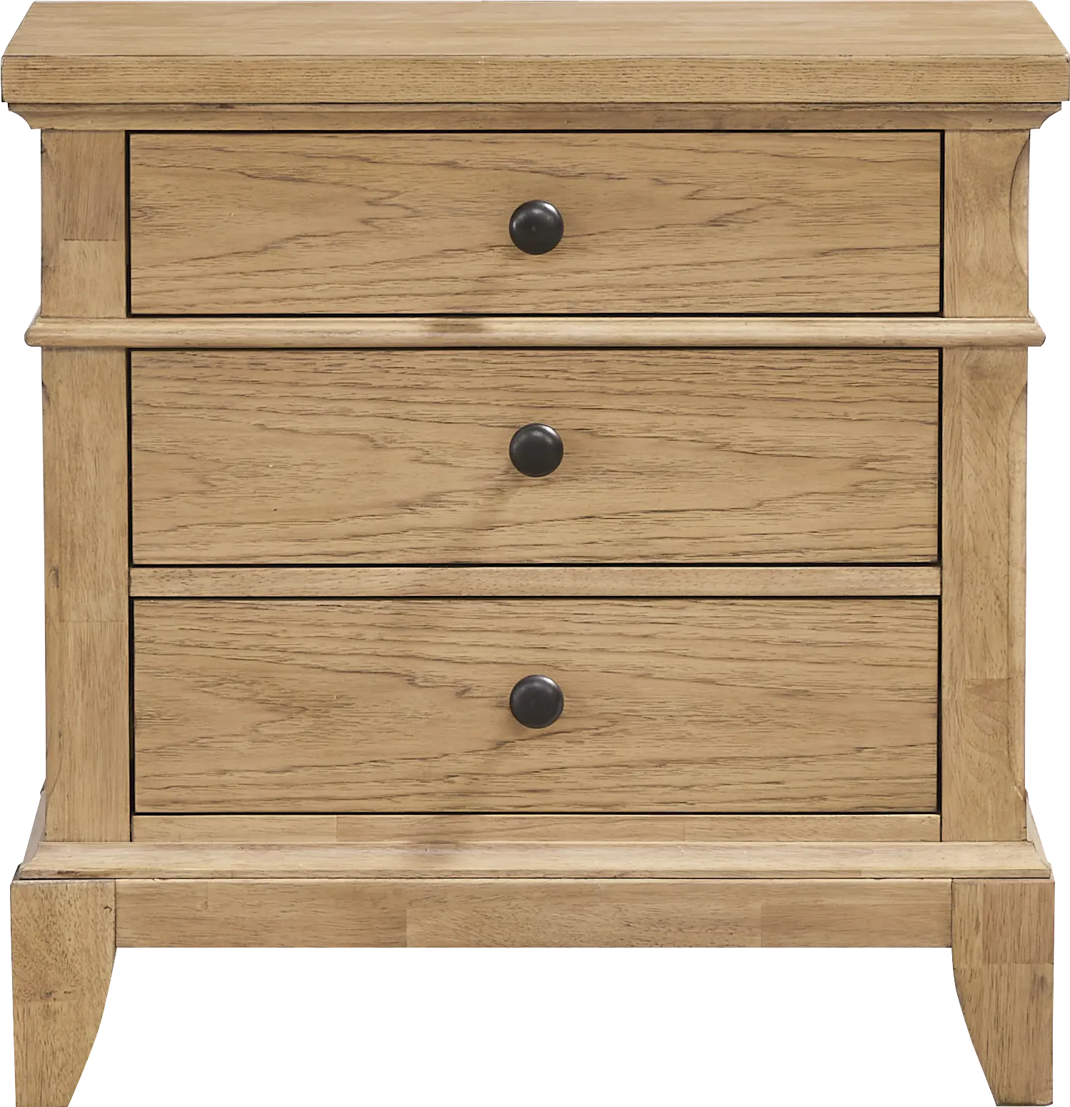 Springville Natural Nightstand