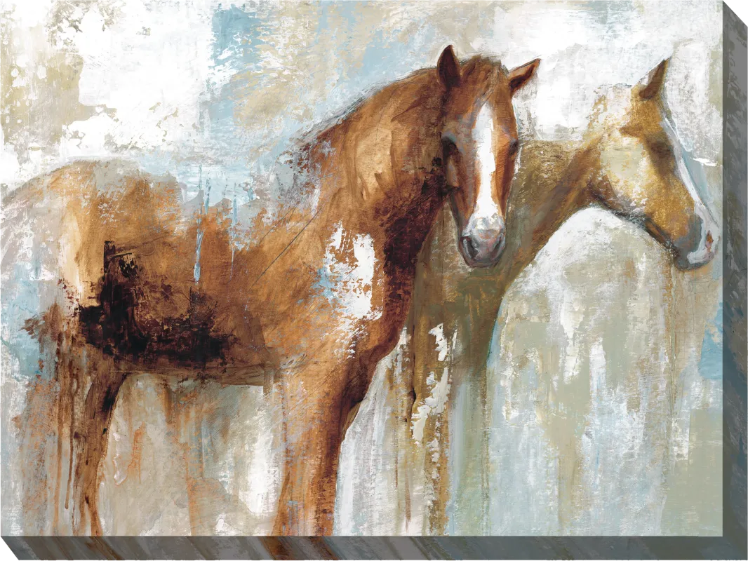 Unbridled Brown Indoor/Outdoor Wall Art