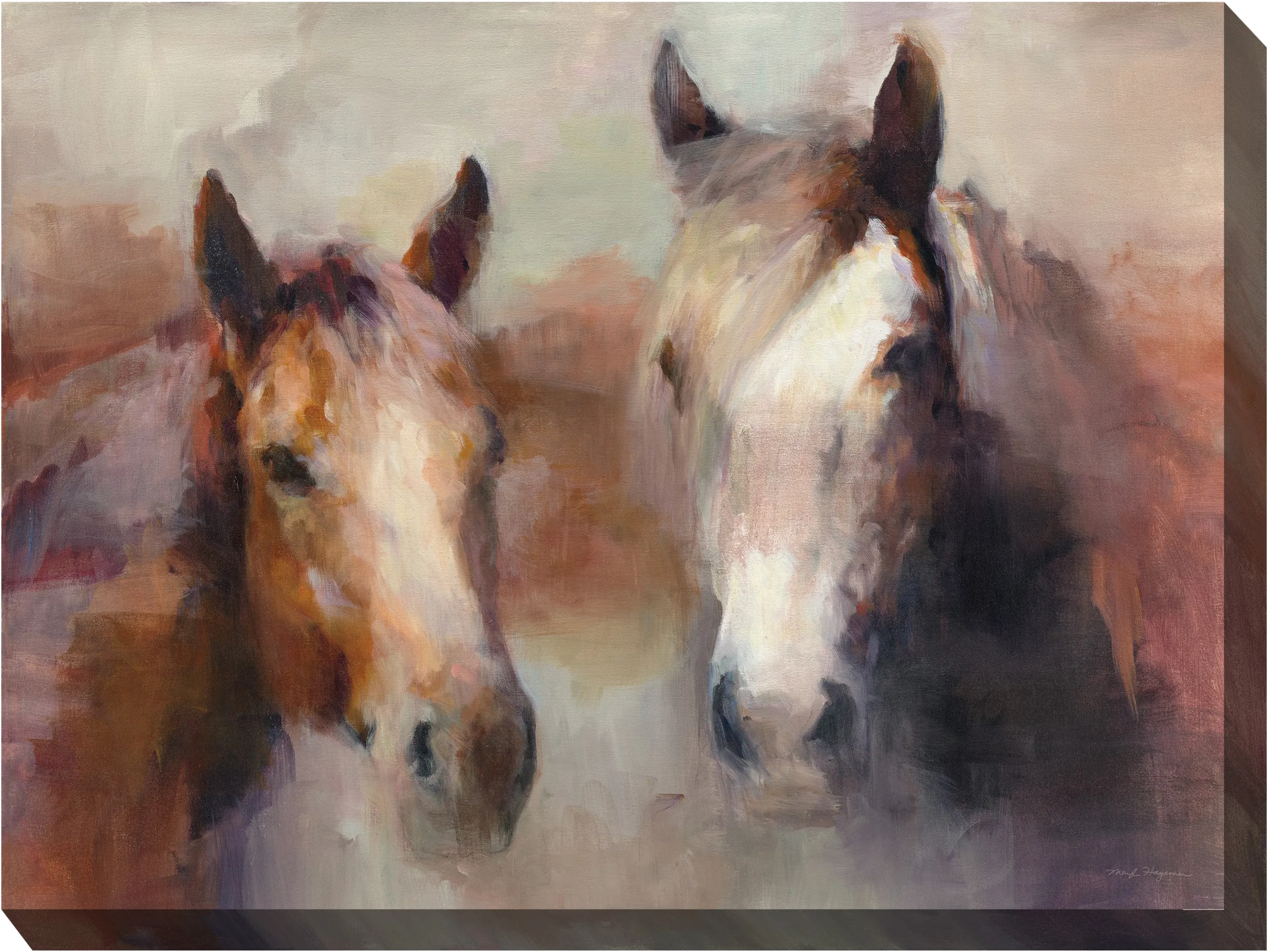 Rugged Duo Brown Indoor/Outdoor Wall Art - Thumbnail - Image 1