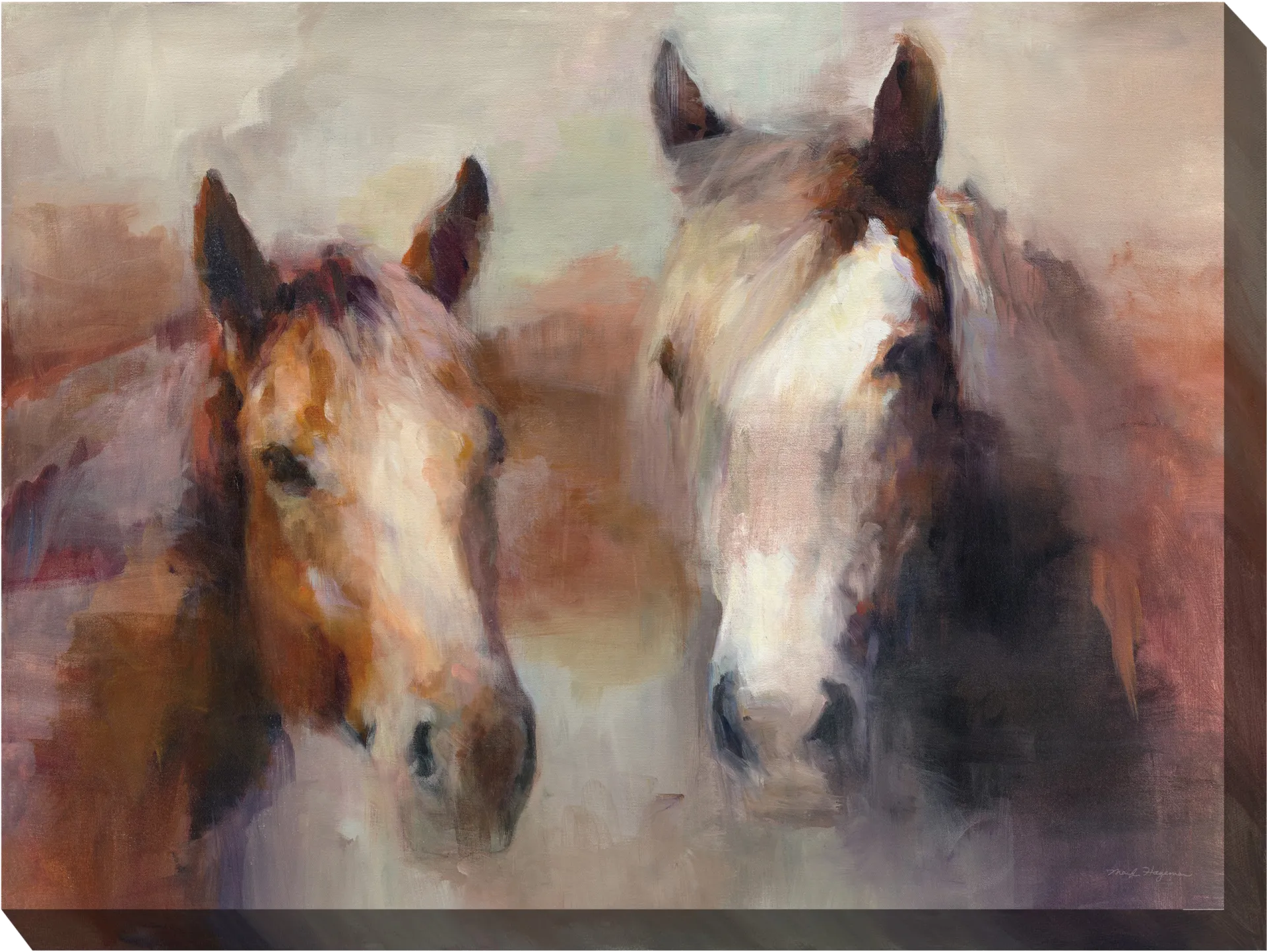 Rugged Duo Brown Indoor/Outdoor Wall Art - Image 1