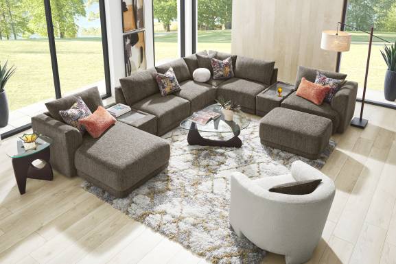 Mink 9 Pc ModularFour