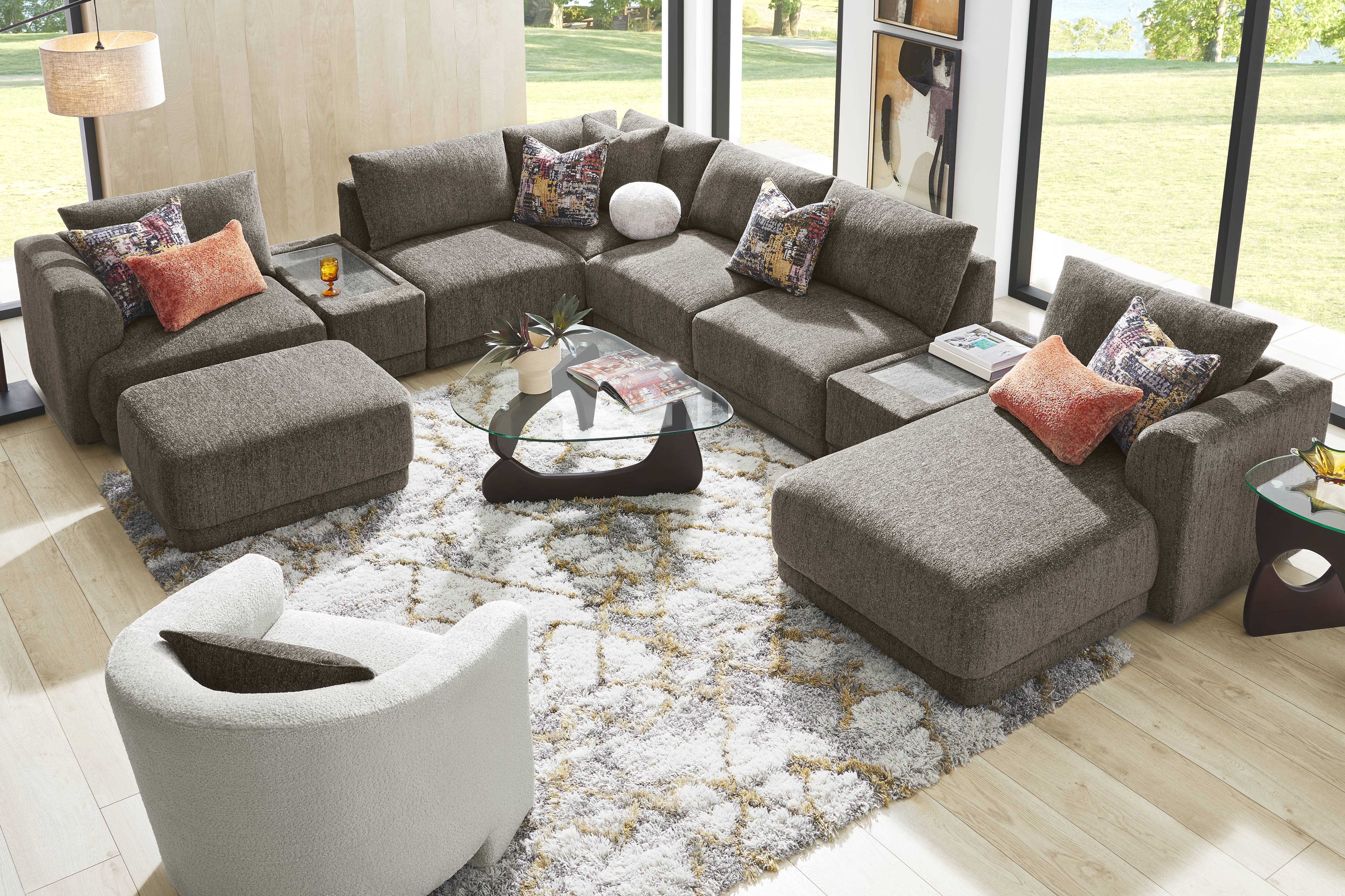 Mink 9 Pc ModularFour