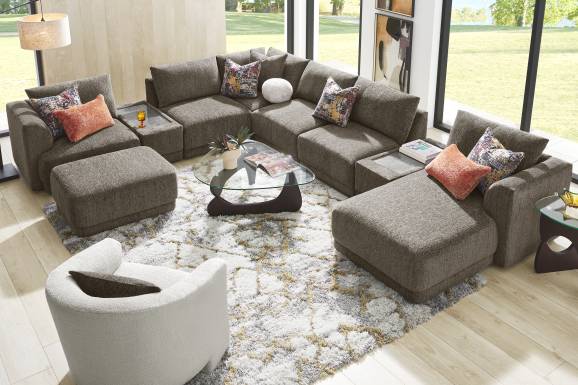 Mink 9 Pc ModularFour