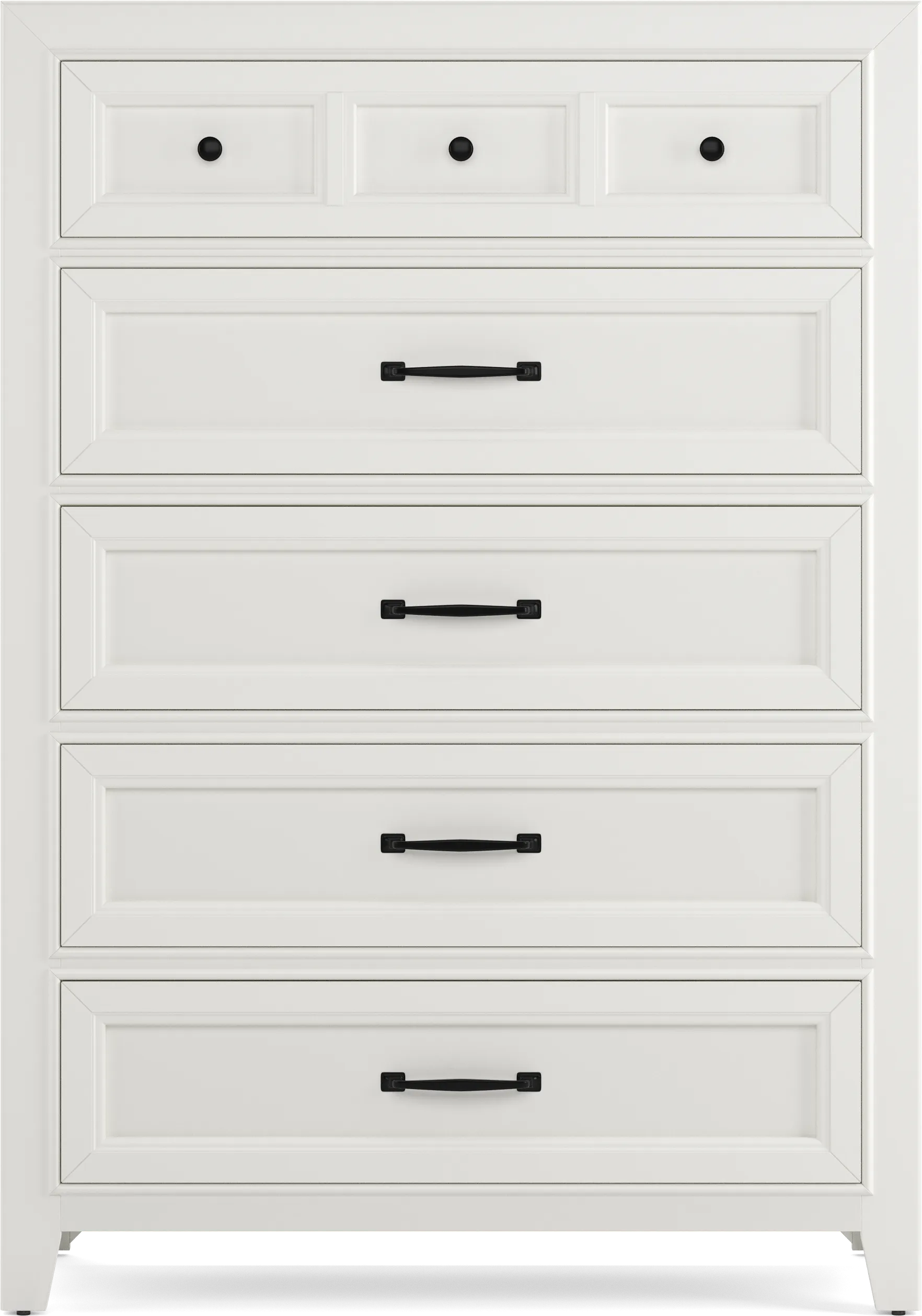 Owings Mill White 5 pc Queen Storage Bedroom - Image 9