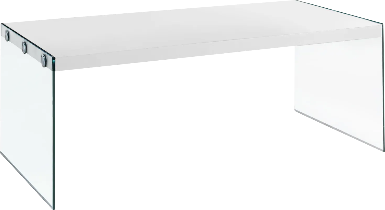 Housely White Cocktail Table