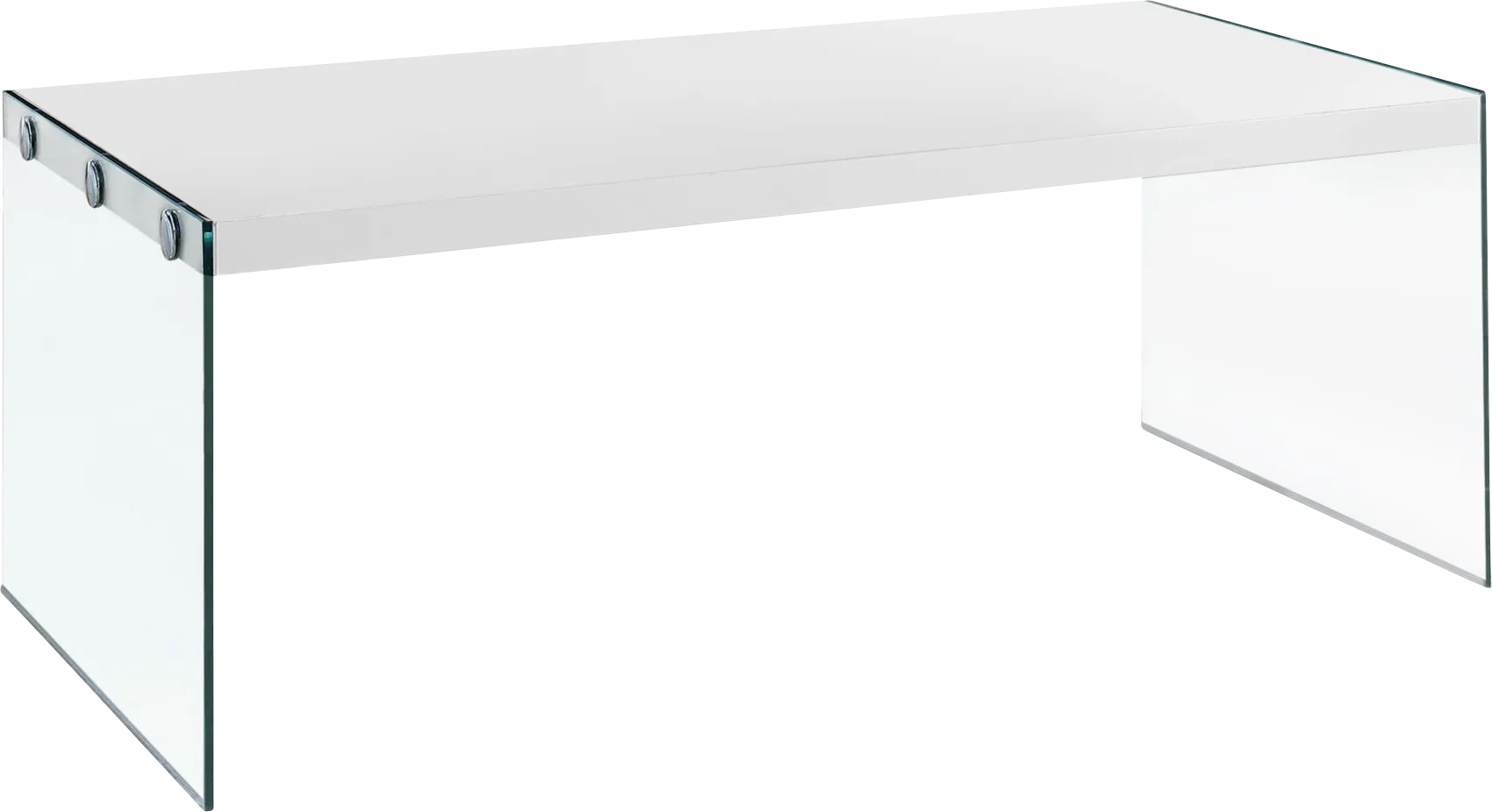 Housely White Cocktail Table - Image 1