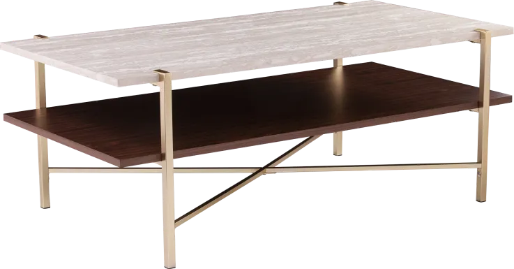 Journeyville White Cocktail Table