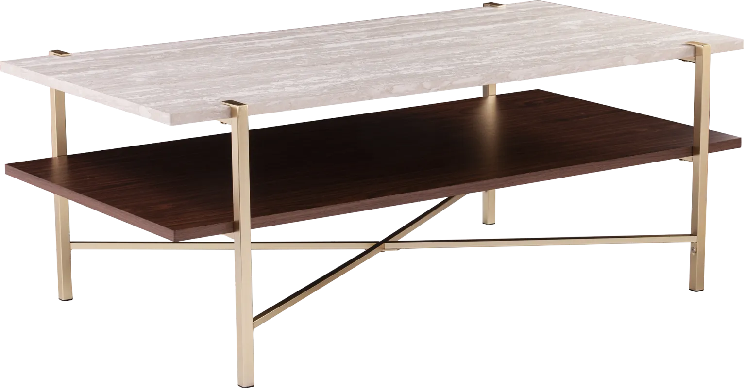 Journeyville White Cocktail Table