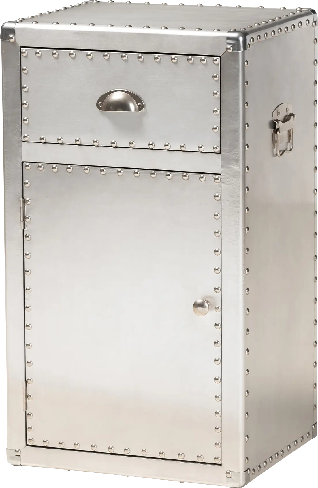 Enoree Silver Accent Cabinet