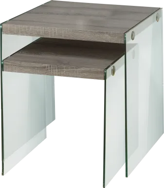 Housely Taupe Nesting Tables