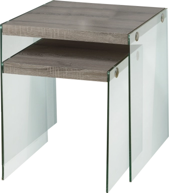 Housely Taupe Nesting Tables