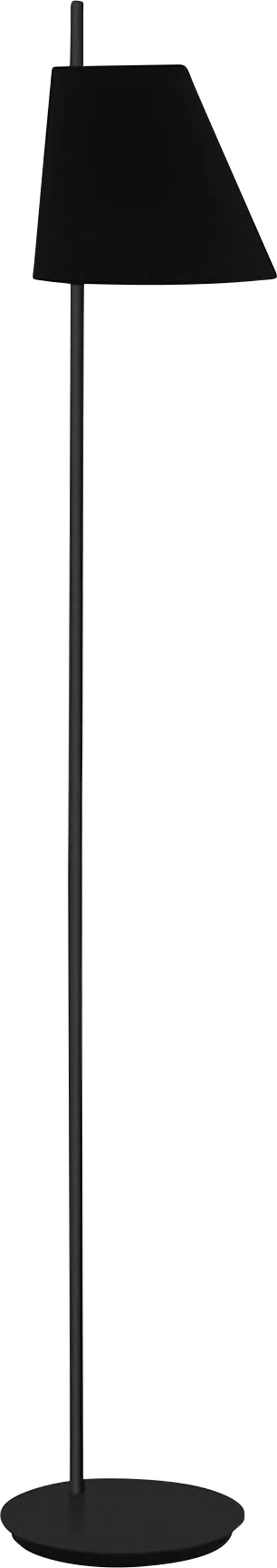 Fischer Drive Black Floor Lamp - Image 1