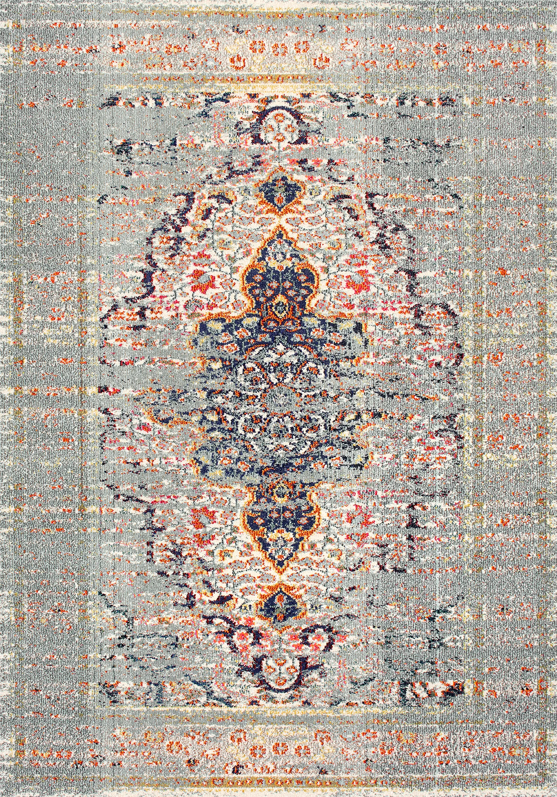 Jaivira Gray 5' x 8' Rug - Image 1