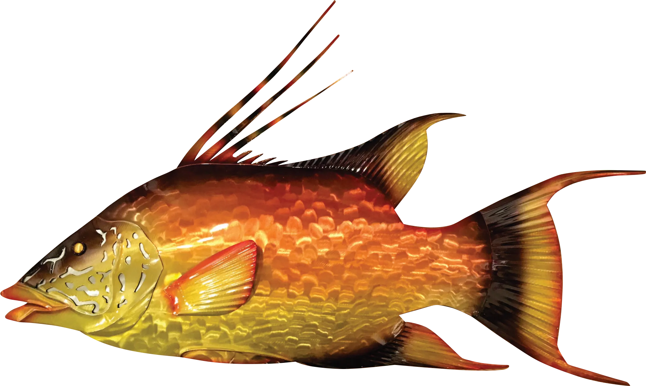 Gildun Orange Indoor/Outdoor Wall Art - Thumbnail - Image 1