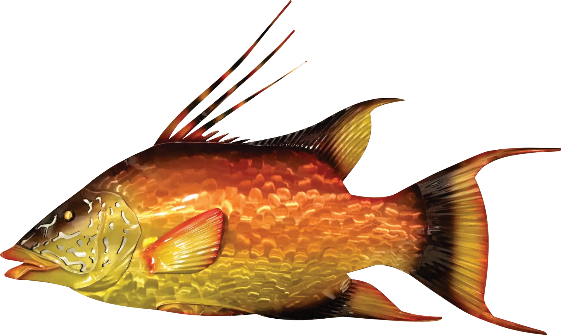 Gildun Orange Indoor/Outdoor Wall Art - Image 1