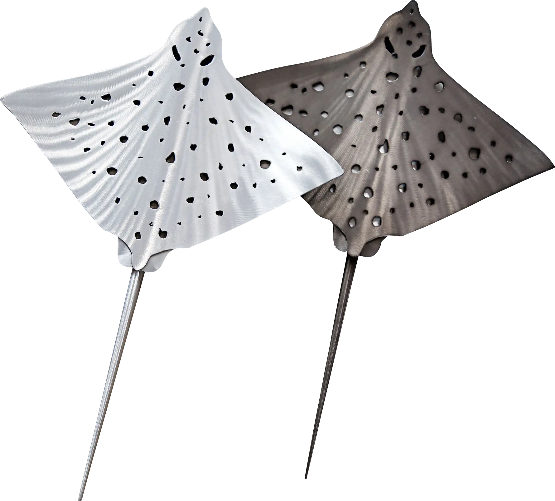 Stingray II Brown Indoor/Outdoor Wall Art - Image 1