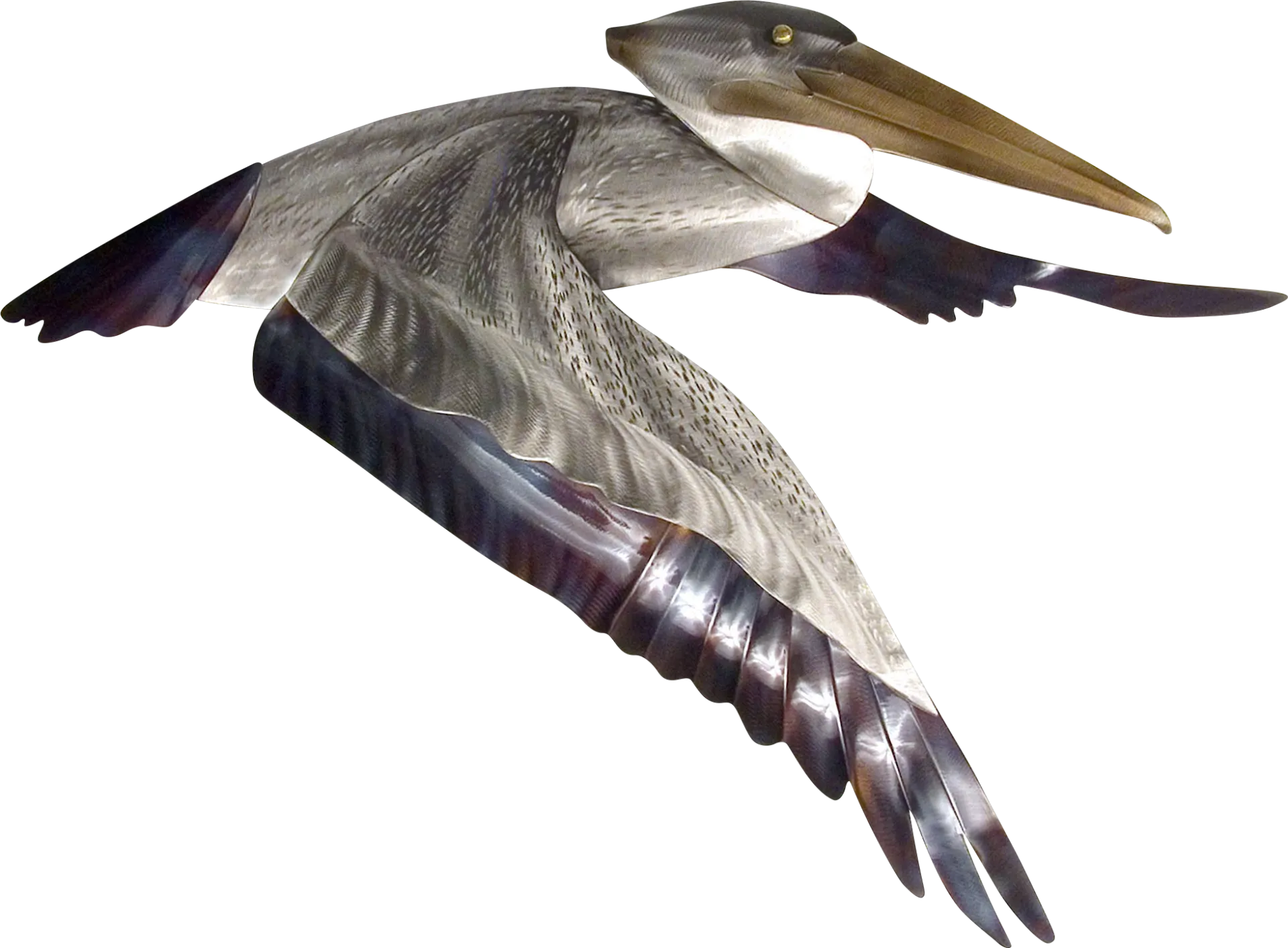 Mincho III Silver Indoor/Outdoor Wall Art - Image 1