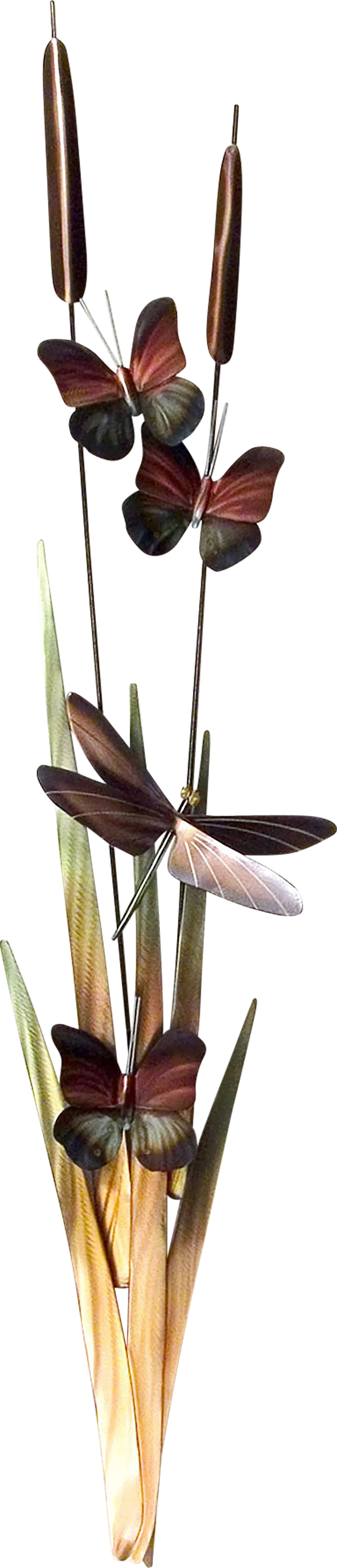 Mandith II Brown Indoor/Outdoor Wall Art - Thumbnail - Image 1