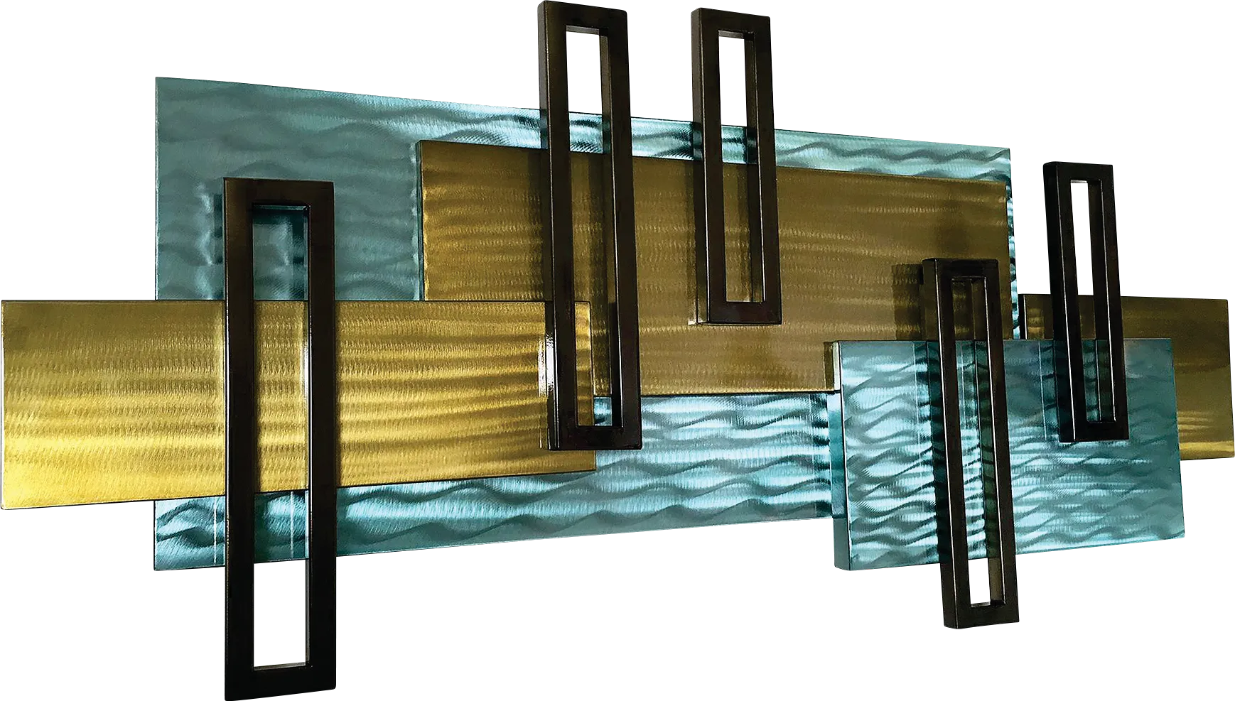 Cherrelle Blue Indoor/Outdoor Wall Art - Image 1