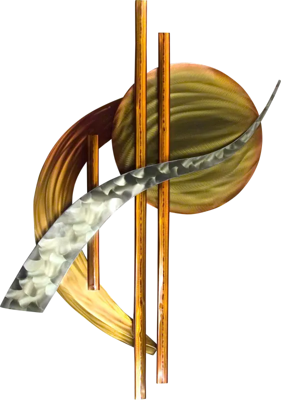 Edenia Brown Indoor/Outdoor Wall Art