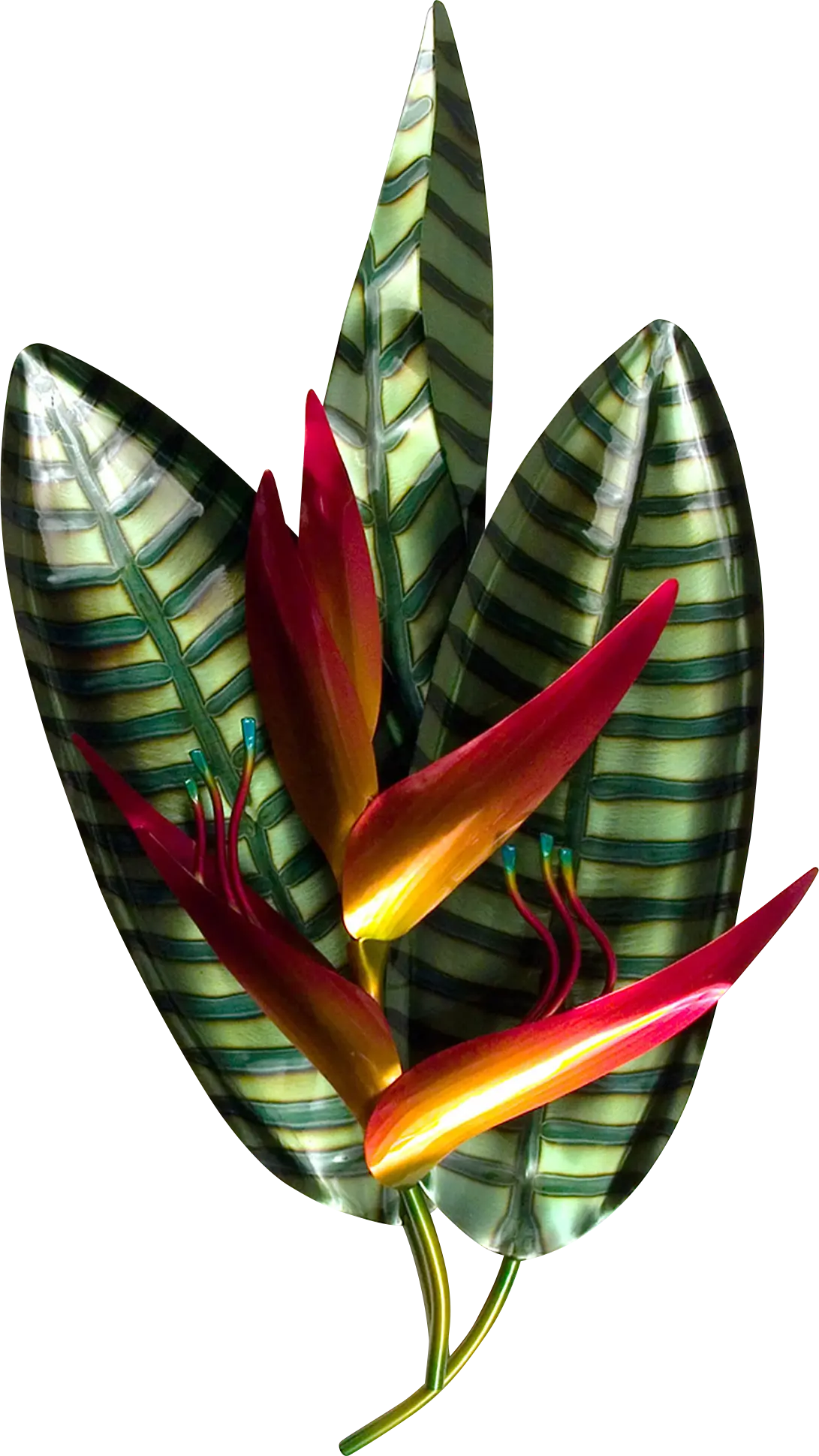 Nazmin Green Indoor/Outdoor Wall Art
