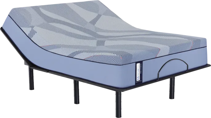Sealy Posturepedic Hybrid Sonterra King Mattress with Head Up Only Base