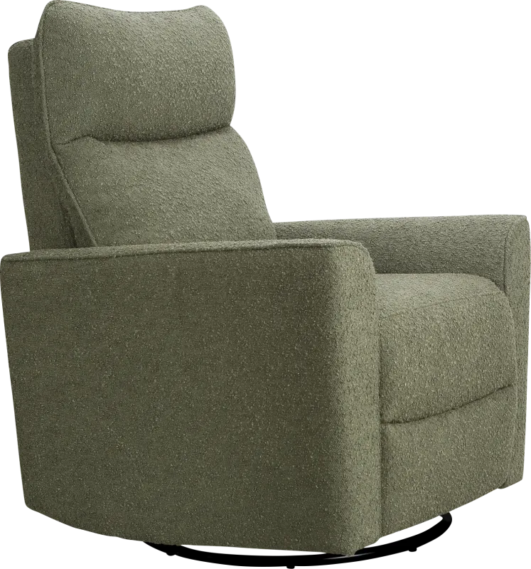 Nursery Nasati Green Swivel Glider