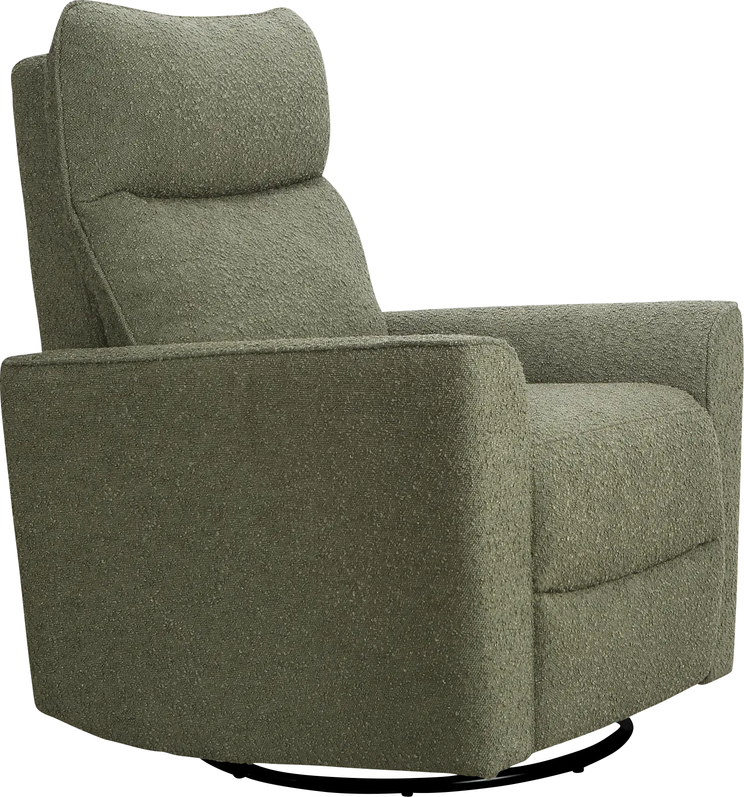 Nursery Nasati Green Swivel Glider