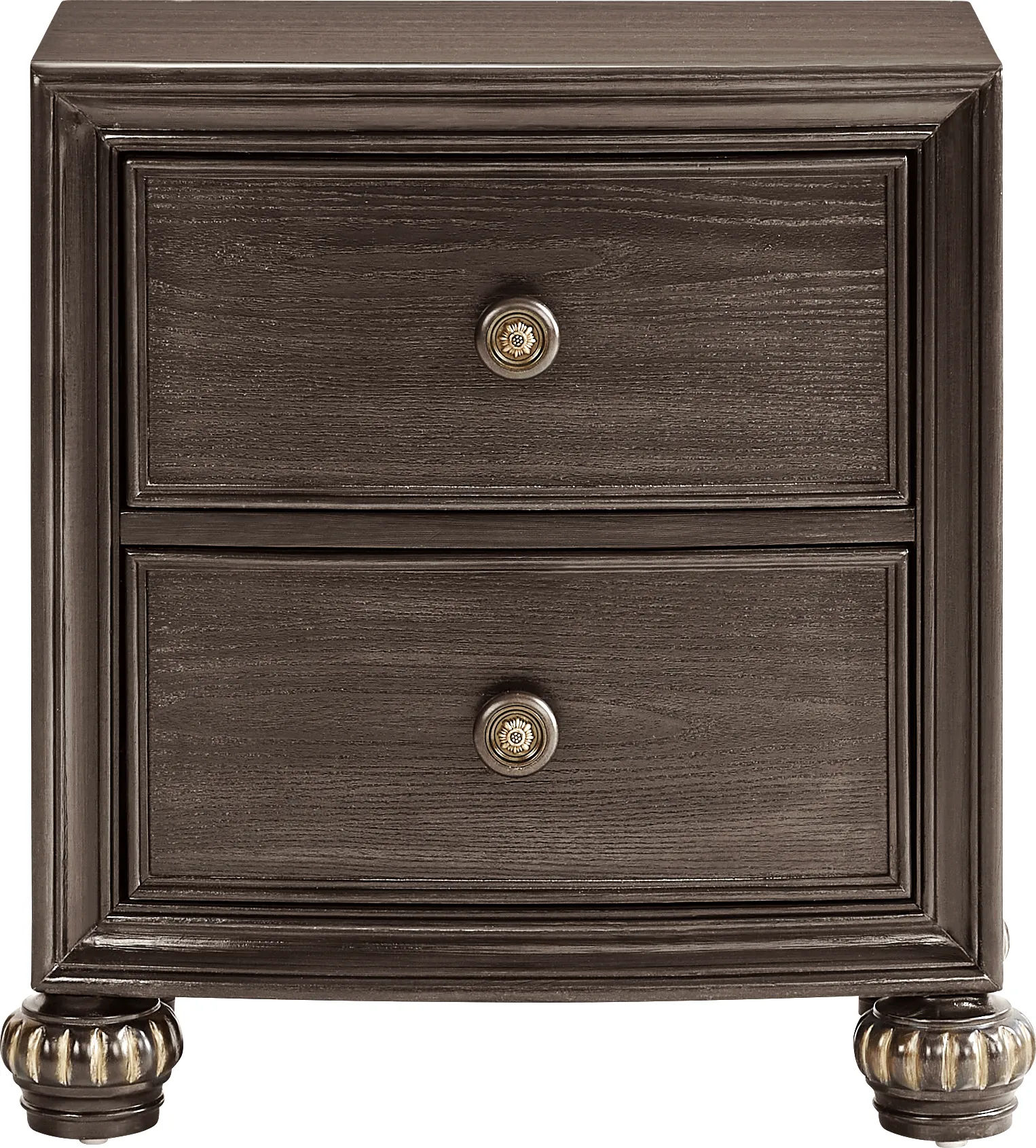 Augustine Brown 7 Pc Queen Arched Panel Bedroom - Image 8