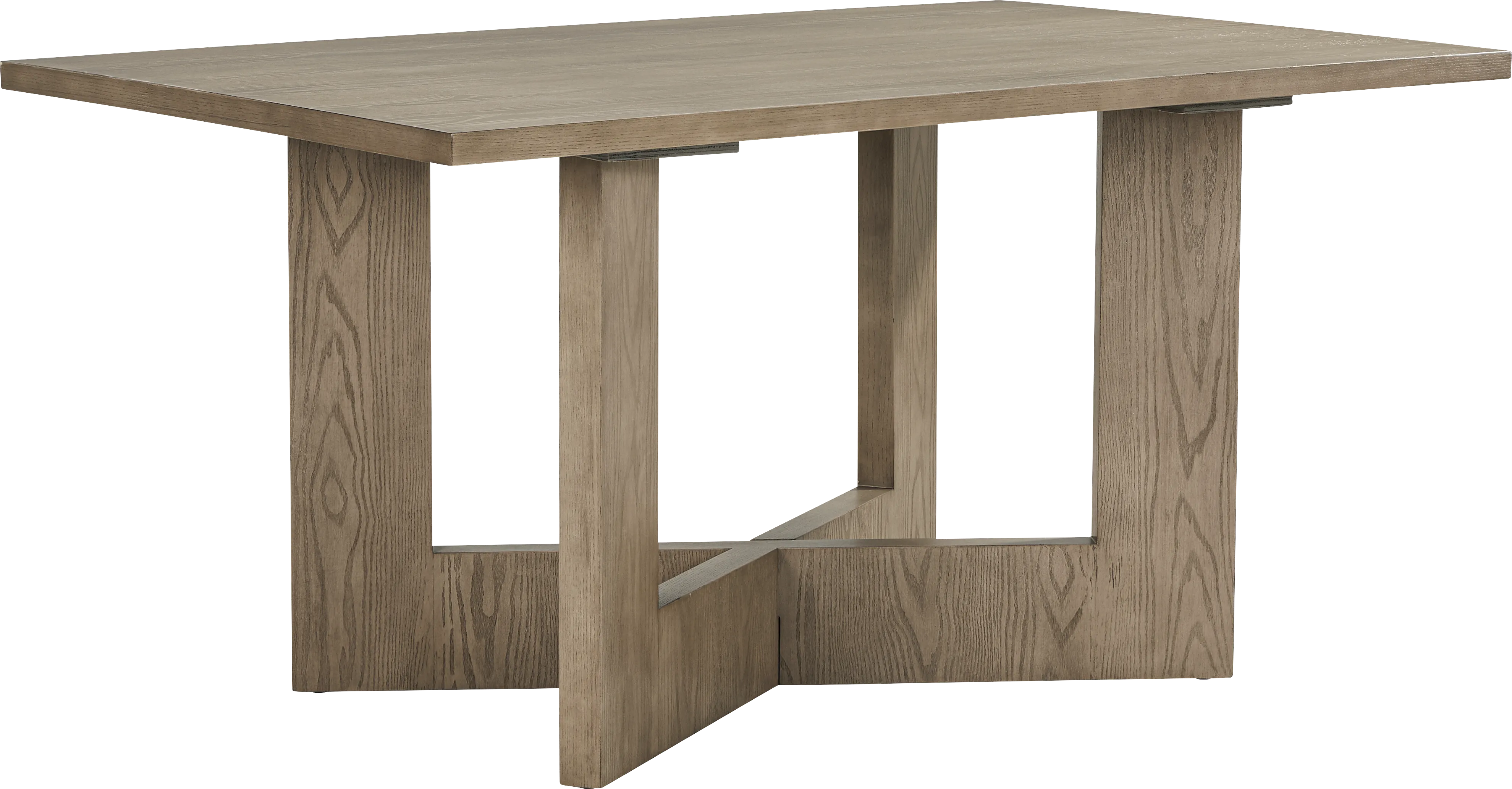Rosolli Gray Rectangular Dining Table - Thumbnail - Image 1